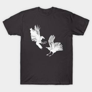 Ravens in white T-Shirt